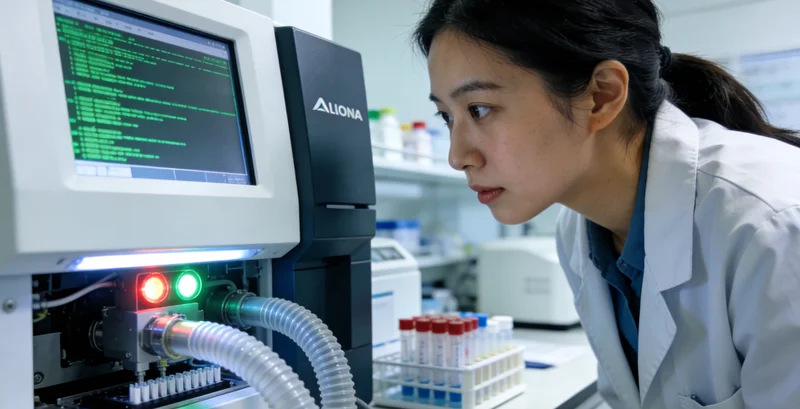 海门第三方医学检验所实验室进行