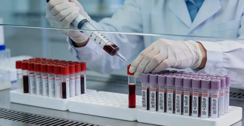 中卫家庭获得健康报告后安心场景