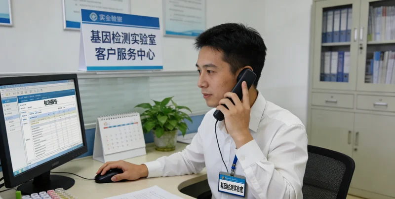 遗传咨询师为安顺家庭解读神经纤