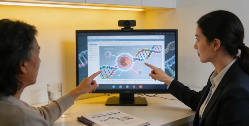 吴忠遗传咨询基因检测前医生与家