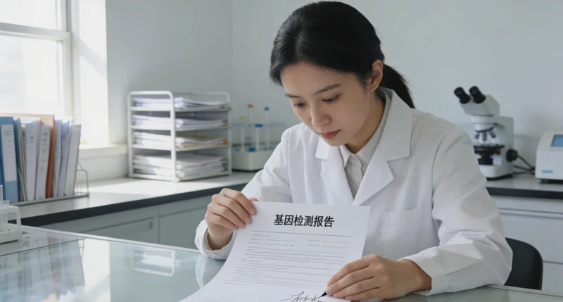 滕州医生为患者解读胃癌基因检测