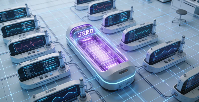 英德医生与患者家属共同查看基因