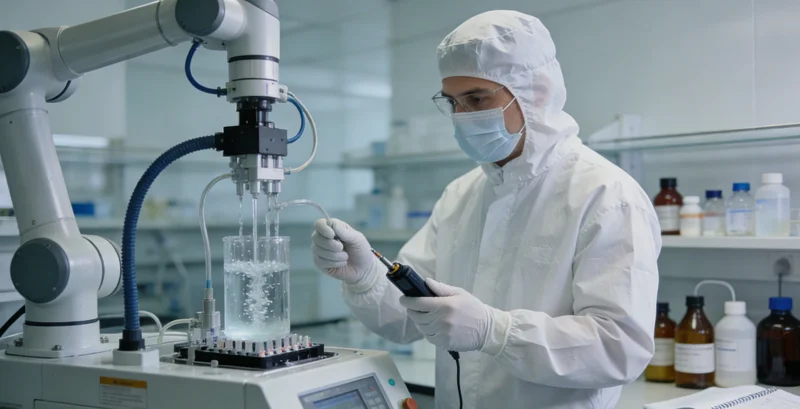 扎旗林业工作者在林中