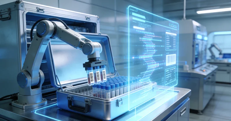 乐陵医院进行基因检测抽血采样场