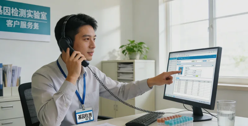 北海遗传咨询专家与患者沟通场景