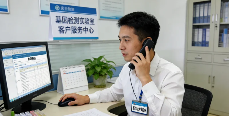 赤水遗传咨询门诊医生与患者交流