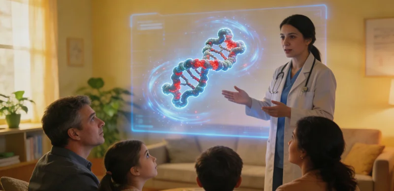 定西遗传咨询医生与患者沟通场景