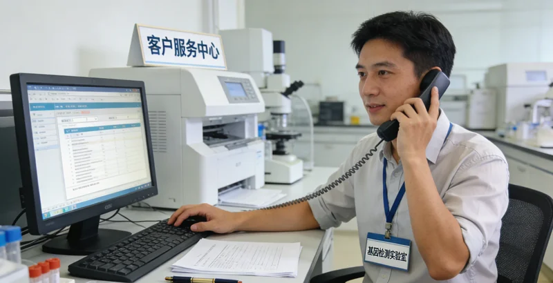 宝鸡医院遗传咨询门诊内景