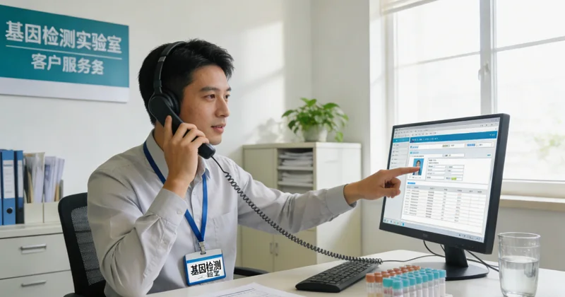 邛崃家长向医生进行遗传咨询