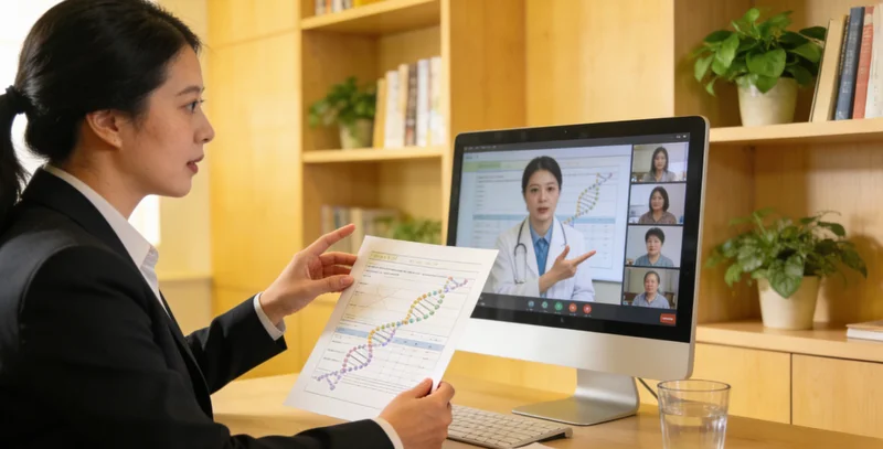 任丘遗传咨询师向女性解读基因检