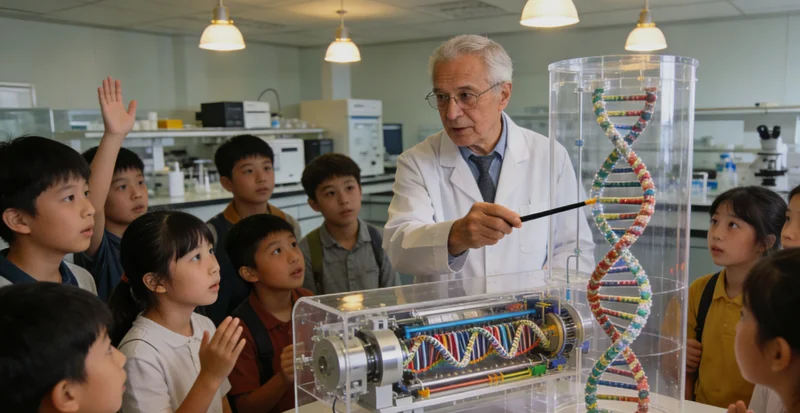 海林家庭与遗传咨询师亲切交谈场