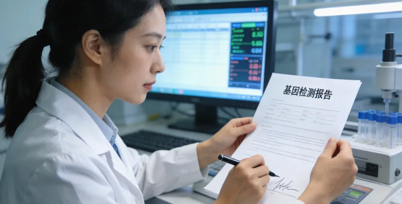 株洲VHL基因检测报告解读示意