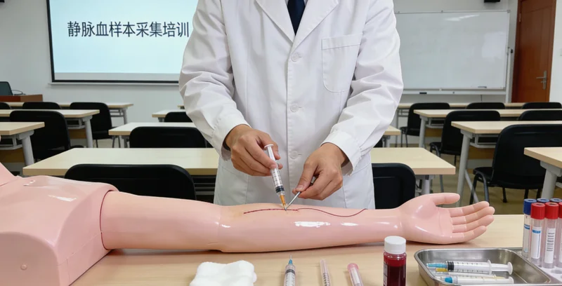 三亚医疗中心护士进行基因检测静