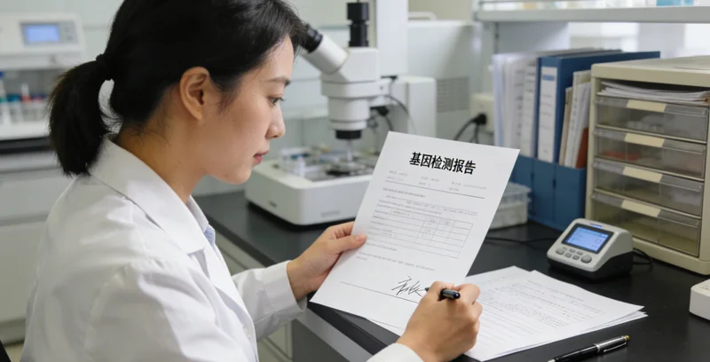 市级市基因检测报告与医生联合解