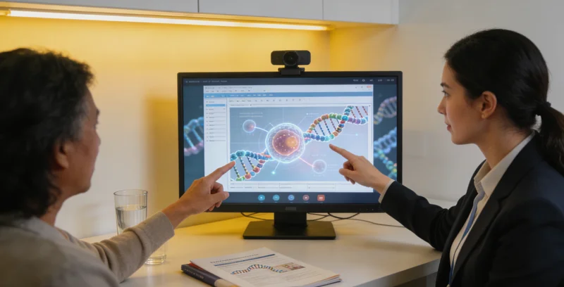 承德遗传咨询场景医生与患者交谈
