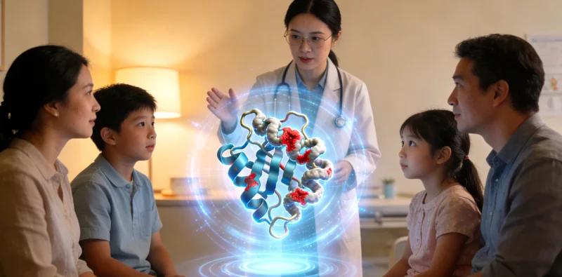 可克达拉居民进行遗传健康咨询场