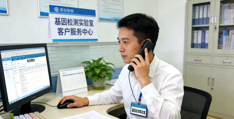 吉首遗传咨询师与患者进行面对面