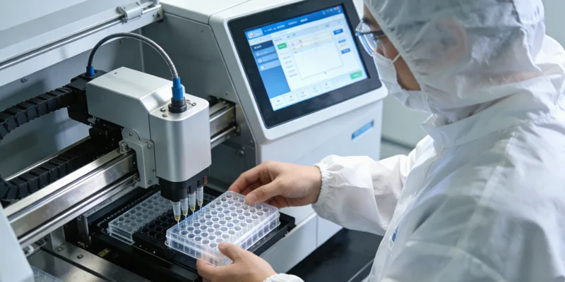 宜都医生为婴儿进行口腔检查