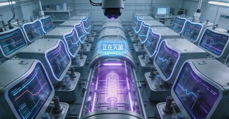 东乌旗合作的基因检测实验室工作