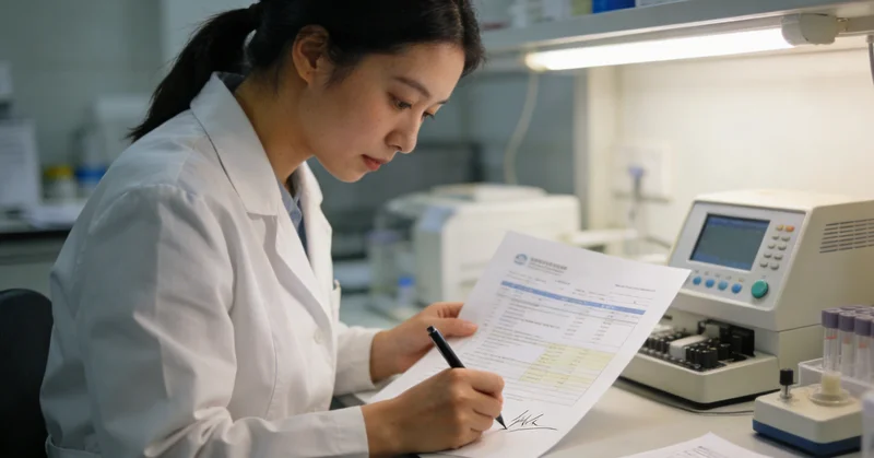 庄河基因检测报告解读示意图