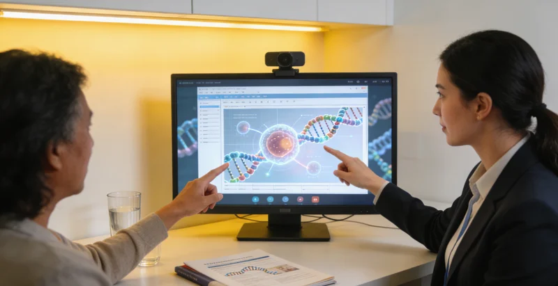 台山家庭遗传咨询沟通场景