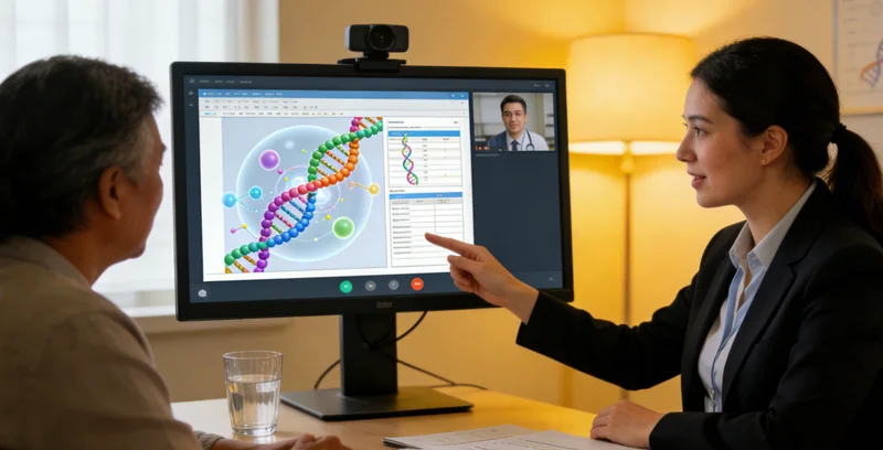 潍坊医生为患者解读基因检测报告
