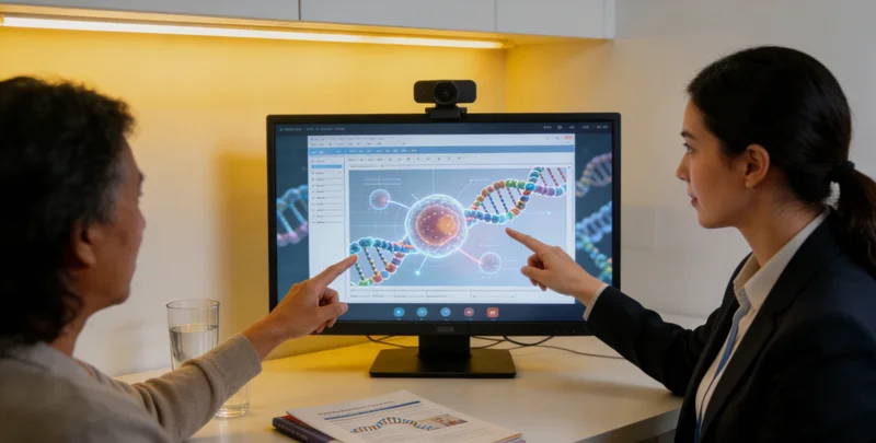 乌前旗居民进行遗传咨询与医生沟