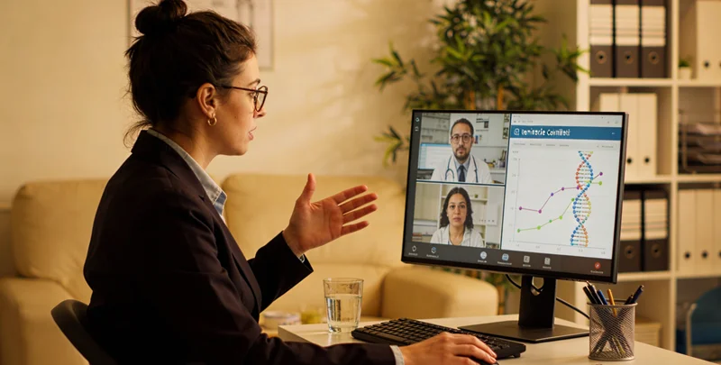 万宁家庭进行远程遗传咨询