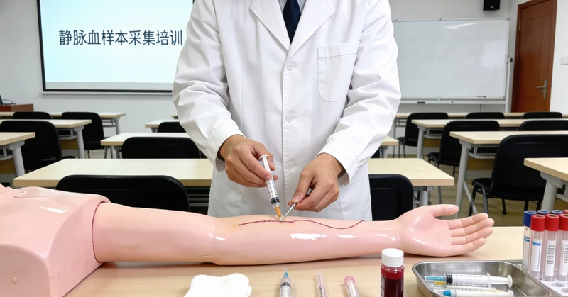 西双版纳女性进行基因检测抽血采