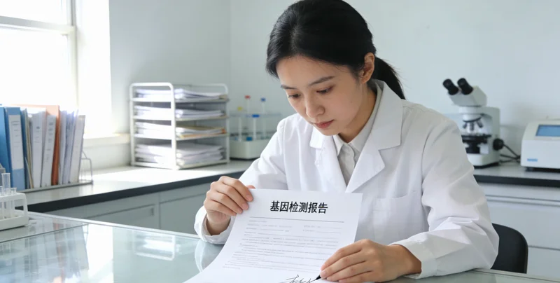 海东分子诊断中心基因检测报告解