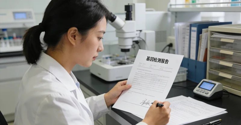 广州遗传咨询师与患者解读基因报