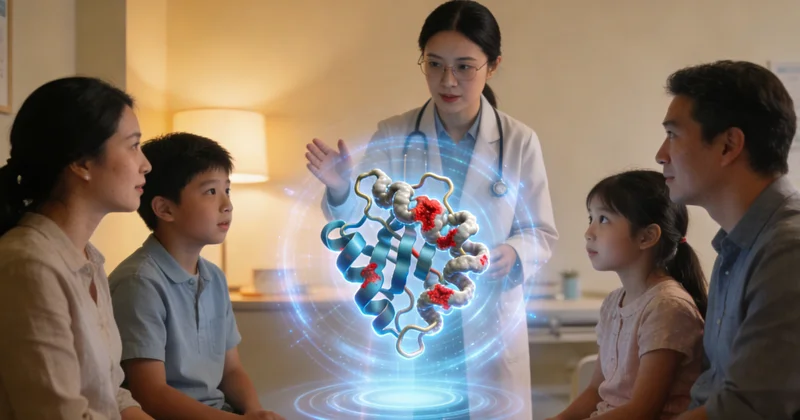 雷州遗传咨询师向家庭讲解FAP