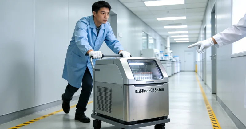 北流家庭与医生共同查看基因检测