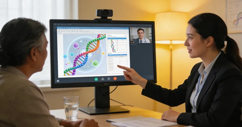 桦甸家庭讨论家族癌症史与遗传咨