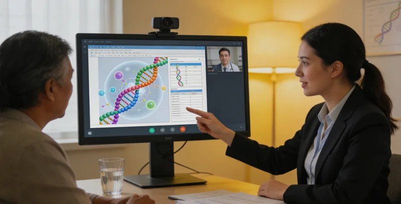龙岩遗传咨询专家与家庭沟通场景