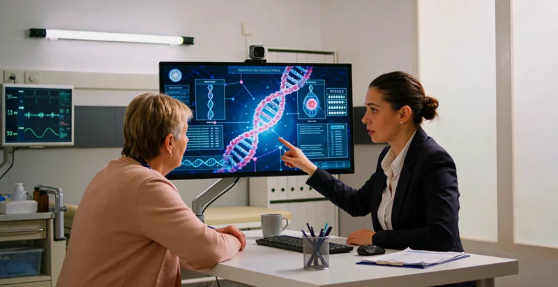 恩施州医生为家庭解读基因检测报