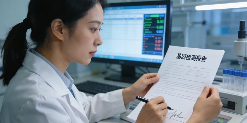 昌都居民查看脑瘤基因检测报告