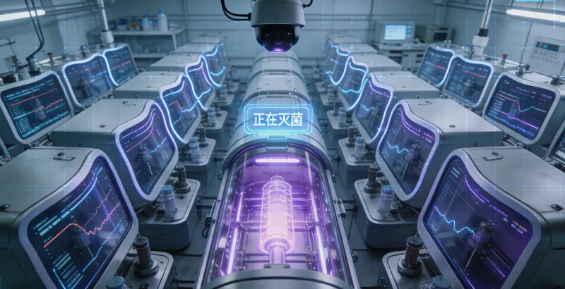 绥芬河合作医学检验中心实验室内