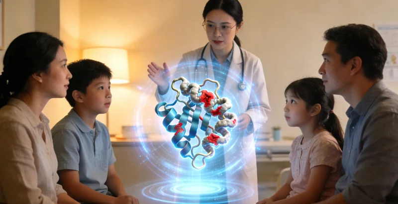 察右中旗家庭围坐讨论健康遗传问