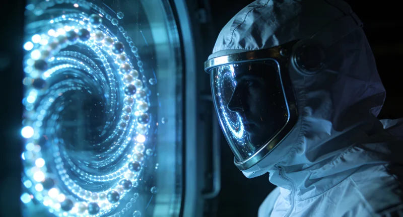 双鸭山医生为婴幼儿进行眼科检查