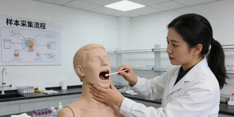 广州基因检测中心采样流程实拍