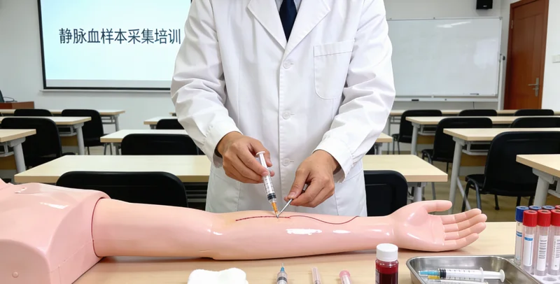 吉安市民在当地进行基因检测血液