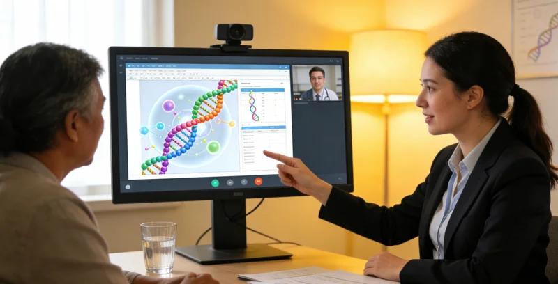 张家界遗传咨询场景,医生与家庭