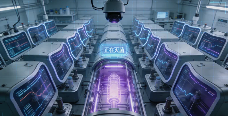 上海护士进行无创基因采样