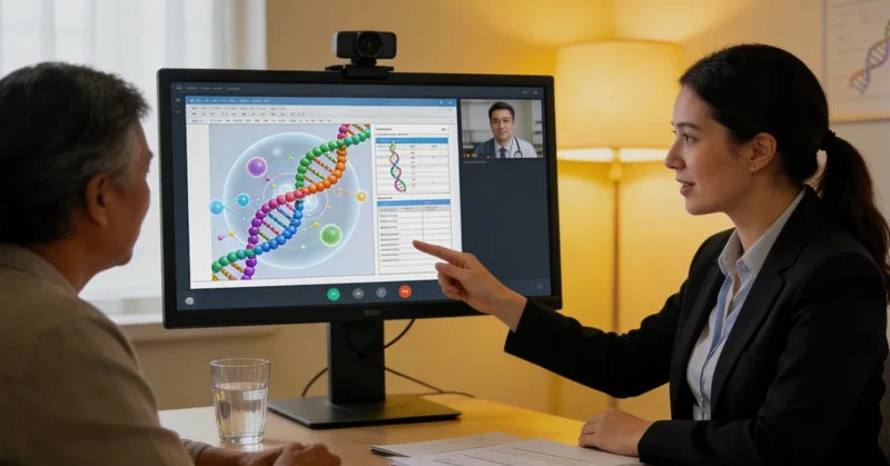 乌海医生进行遗传咨询解读报告