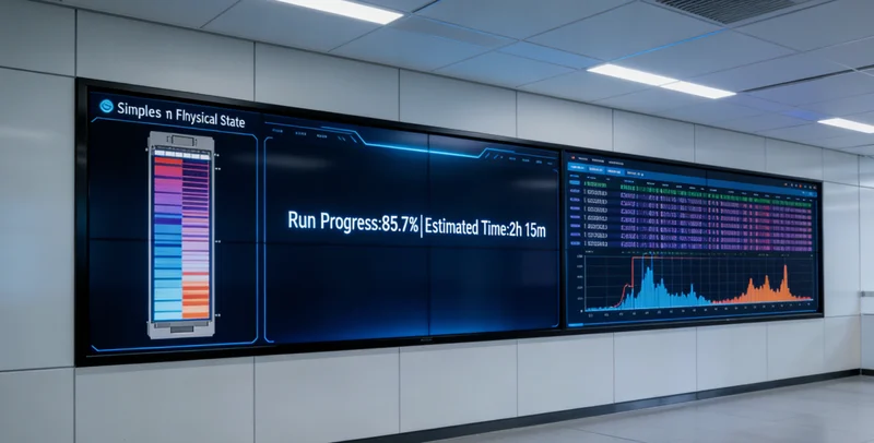 简阳实验室进行高通量基因测序数