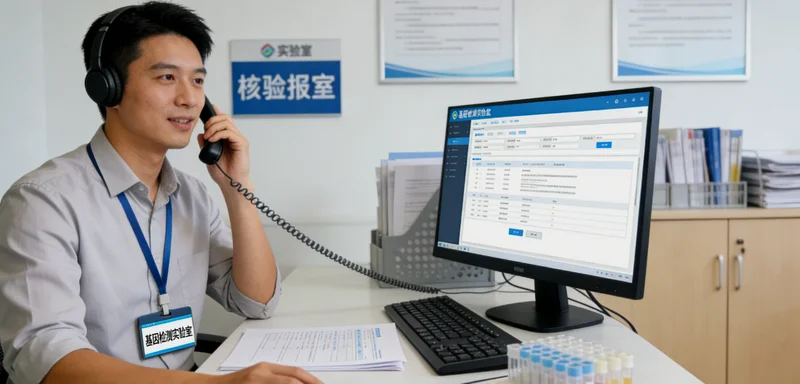 海东市民在医院进行遗传咨询与采