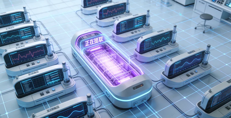 哈尔滨市民进行基因检测血液采样