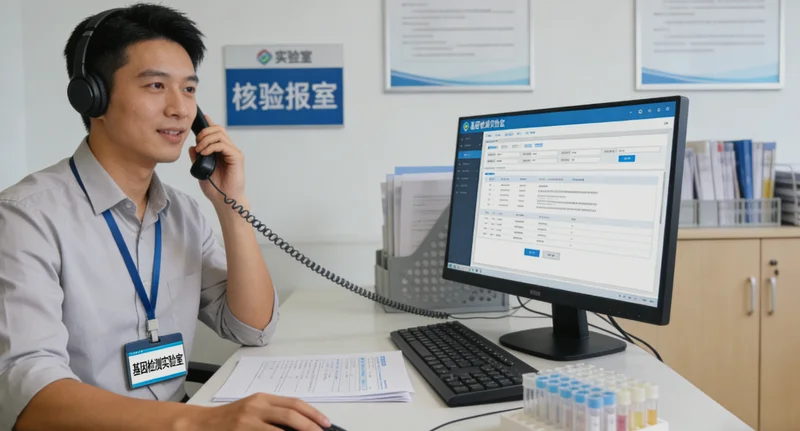 医生为库车家庭解读垂体瘤基因检