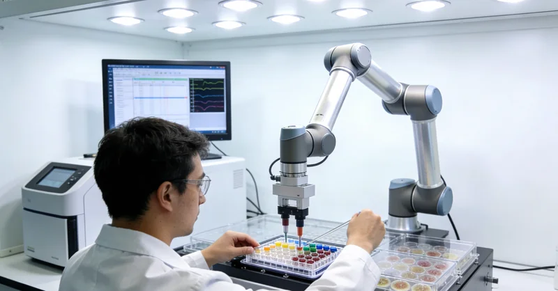 牡丹江医生在诊室向患者解释基因